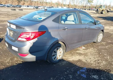 2016 Hyundai Accent Se из США, поврежденный, VIN KMHCT4AE5GU125273